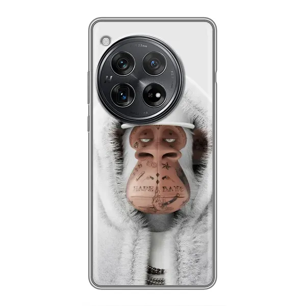Чехол с принтом «обезьяна NFT в тату» для Xiaomi Redmi K80 Pro