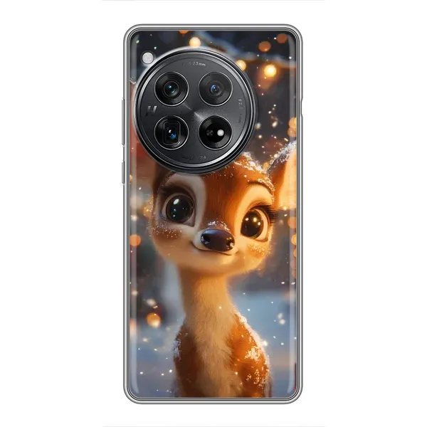 Чехол с принтом «Олененок среди гирлянд» для Xiaomi Redmi K80 Pro