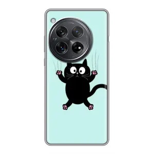 Чехол с принтом для Xiaomi Redmi K80 Pro (AlphaPrint) Модные коты (Падающий кот)