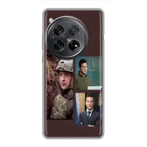 Чохол для Xiaomi Redmi K80 Pro (AlphaPrint - с принтом Зеленського) (Президент)