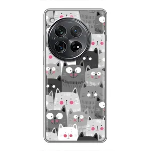 Чехлы с Котиками для Xiaomi Redmi K80 Pro (VPrint) (Рисованные котики)