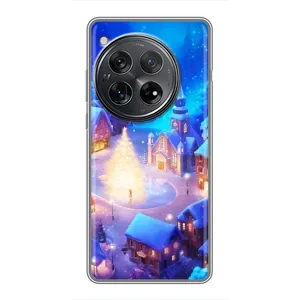 Різдвяні Чохли для Xiaomi Redmi K80 Pro (VPrint) (Різдвяне місто)