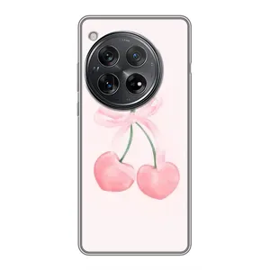 Чехол с розовым рисунком для Xiaomi Redmi K80 Pro (Розовые вишни)