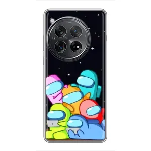 Чехол Амонг Ас для Xiaomi Redmi K80 Pro (AlphaPrint) (Скины в космосе)