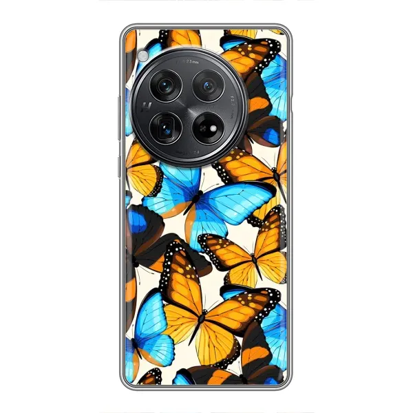Чехол с принтом «Яркие бабочки» для Xiaomi Redmi K80 Pro