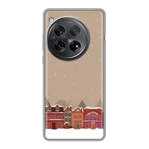 Новогодние, Праздничные Чехлы для Xiaomi Redmi K80 Pro - 2024 год (Зимний город)