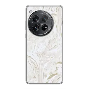 Мраморный чехол на Xiaomi Redmi K80 (VPrint) (Белый мрамор)