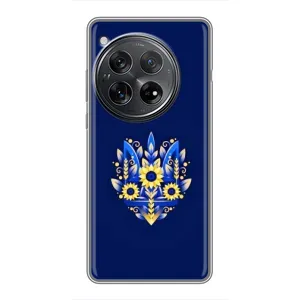 Чехлы для Xiaomi Redmi K80  Укр. Символика (AlphaPrint) (Цветочный Герб)