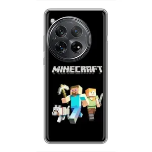 Чехол Майнкрафт на Xiaomi Redmi K80 (AlphaPrint) Minecraft (герои Minecraft)