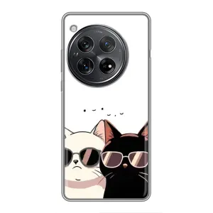 Чохол з малюнком кіт на Xiaomi Redmi K80 (Коти в окулярах)