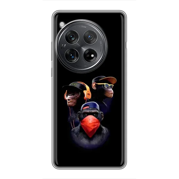 Чехол с принтом «Три обезьяны» для Xiaomi Redmi K80