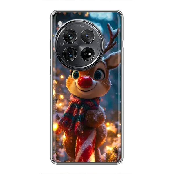 Чехол с принтом «Олень с шарфом» для Xiaomi Redmi K80