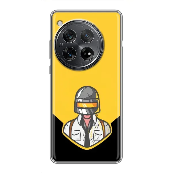 Чехол с принтом «Пабг в шлеме» для Xiaomi Redmi K80