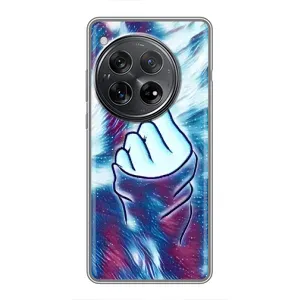 Чехол с принтом для Xiaomi Redmi K80 (AlphaPrint - Знак сердечка) (Радужное сердце)