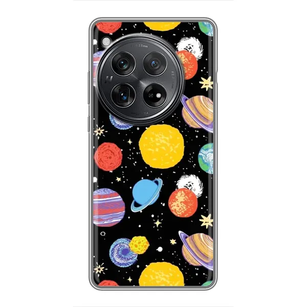 Чехол с принтом «Рисованные планеты» для Xiaomi Redmi K80