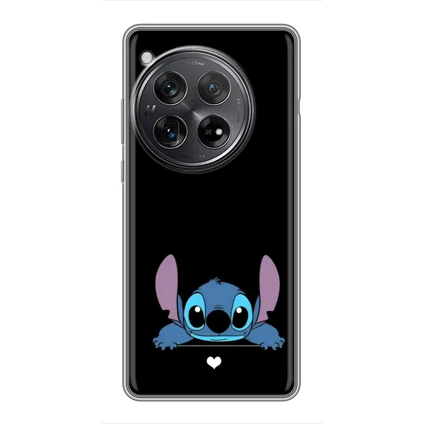 Чехол с принтом «Стич на черном» для Xiaomi Redmi K80