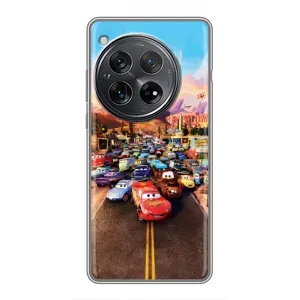 Силиконовый чехол Маквин для Xiaomi Redmi K80 (Тачки на трассе)