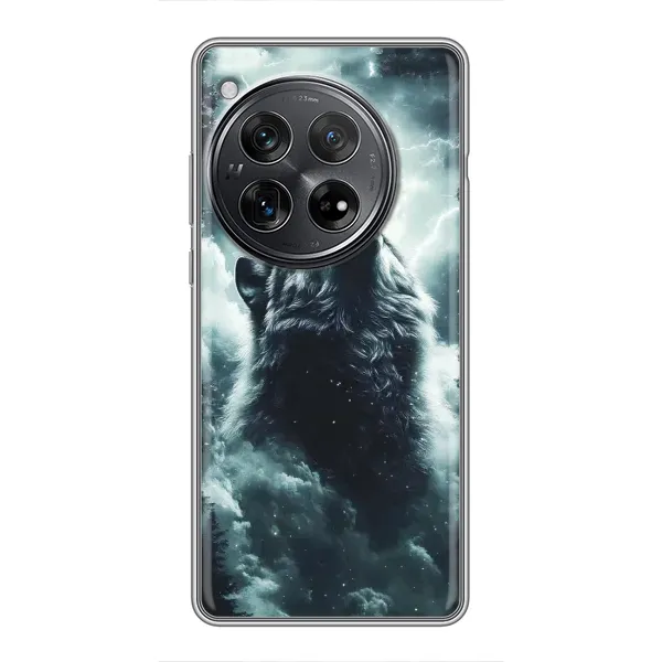 Чехол с принтом «Волк в облаках» для Xiaomi Redmi K80