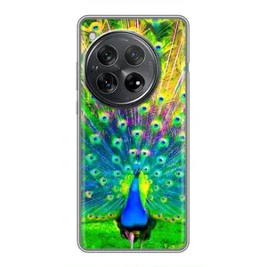 Чехол с птицами на Xiaomi Redmi K80 (VPrint) (Яркий Павлин)