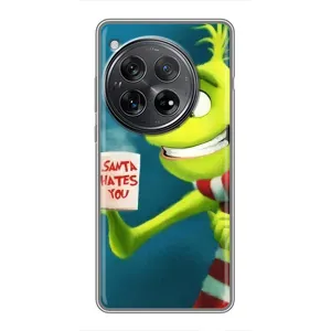 Рождественские Чехлы для Xiaomi Redmi K80 (VPrint) (Зеленый Гринч)
