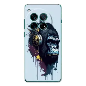 Чехол с Обезьянами Xiaomi Redmi K90 Pro Max - (AlphaPrint) (Горилла в наушниках)