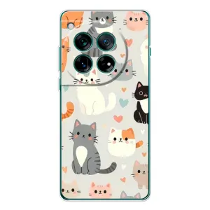 Чехол с рисунком кот на Xiaomi Redmi K90 Pro Max (Коллаж котов)