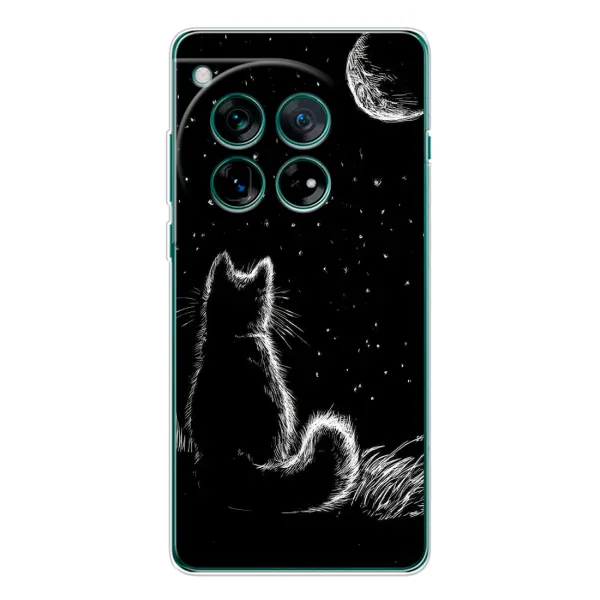 Чехол с принтом «Котик и луна» для Xiaomi Redmi K90 Pro Max