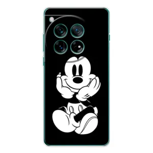 Эксклюзивный чехол для Xiaomi Redmi K90 Pro Max (AlphaPrint - Мультяшные) (Микки на черном)