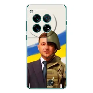 Чохол для Xiaomi Redmi K90 Pro Max (AlphaPrint - с принтом Зеленського) (Зеленский солдат)