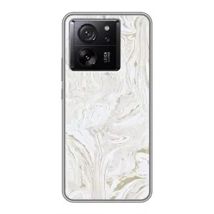 Мраморный чехол на Xiaomi Redmi K90 (VPrint) (Белый мрамор)