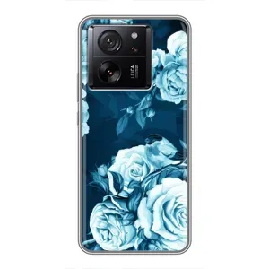 Чехлы (ART) Цветы на Xiaomi Redmi K90 (VPrint) (Голубые Бутоны)