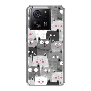 Чехлы с Котиками для Xiaomi Redmi K90 (VPrint) (Рисованные котики)