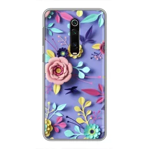 Чохли з квітами для Xiaomi Mi 9T Pro (VPrint) (Дизайн квітів)