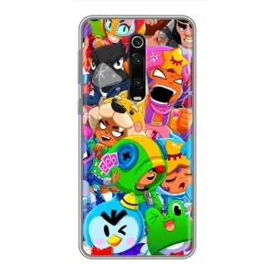 Чехлы Brawl Stars для Xiaomi Mi 9T Pro (AlphaPrint) (Герои Бравл Старс)