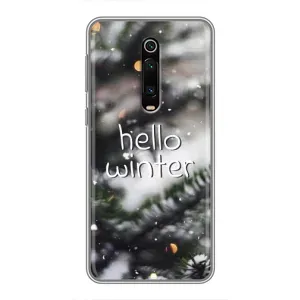 Новорічні, Святкові Чохли для Xiaomi Mi 9T Pro - 2024 год (Hello winter)