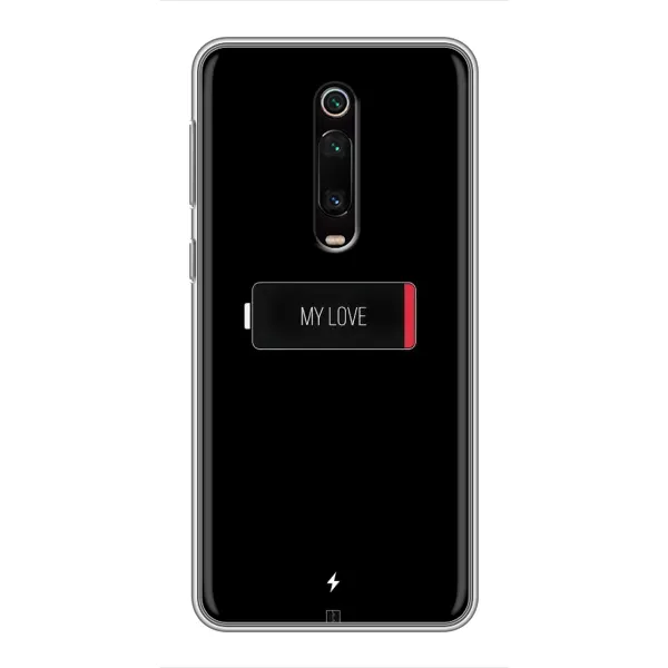 Чехол с принтом «Love battery» для Xiaomi Mi 9T Pro Чехол с принтом «Love battery» для Xiaomi Mi 9T Pro