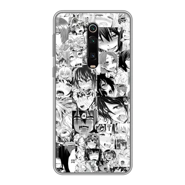 Чехол с принтом «Ahegao manga» для Xiaomi Mi 9T Pro