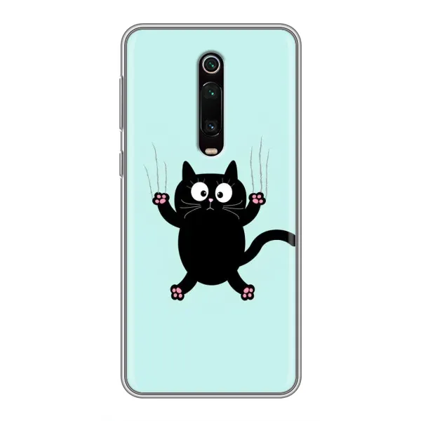 Чехол с принтом «Падающий кот» для Xiaomi Mi 9T Pro