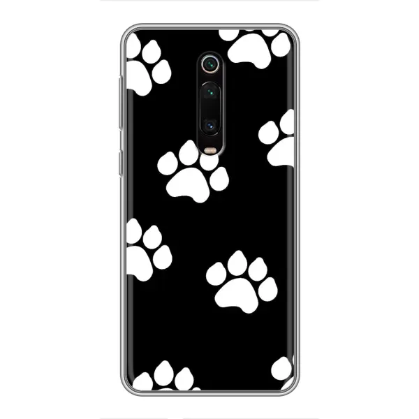 Чехол с принтом «Следы собаки» для Xiaomi Mi 9T Pro