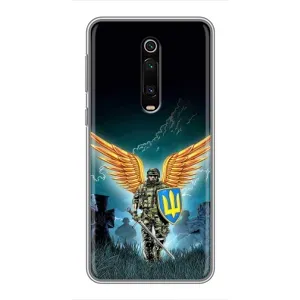 Чехлы с картинкой ЗСУ для Xiaomi Mi 9T Pro (AlphaPrint) (Солдат ЗСУ)