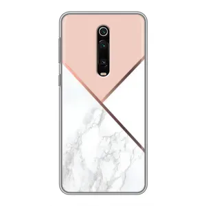 Мраморный чехол на Xiaomi Mi 9T Pro (VPrint) (Тройной мрамор)