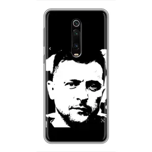 Чехол для Xiaomi Mi 9T Pro (AlphaPrint - с принтом Зеленского) (Зеленский АРТ)