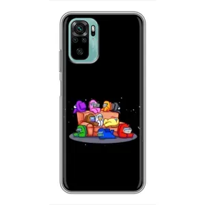 Чохли Амонг Ас для Xiaomi Redmi Note 10 5G (AlphaPrint) (Амонг-ас)