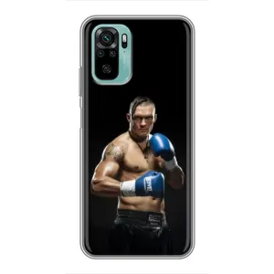 Чохол з картинкою Олександр Усик для Xiaomi Redmi Note 10 5G (Боксер Усик)
