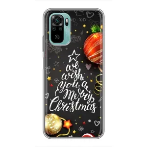 Різдвяні Чохли для Xiaomi Redmi Note 10 5G (VPrint) (Ялинка)
