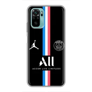 Чохли PSG для Xiaomi Redmi Note 10 5G (AlphaPrint) (футболка ПСЖ)