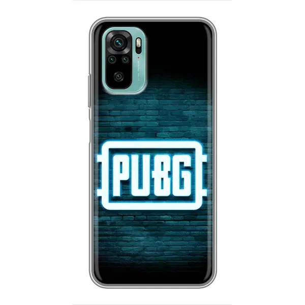 Чохол з принтом «Лого PUBG» для Xiaomi Redmi Note 10 5G