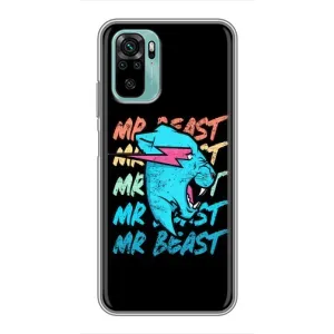 Чохли Містер Біст для Сяомі Рєдмі Нот 10 5G (logo Mr beast)
