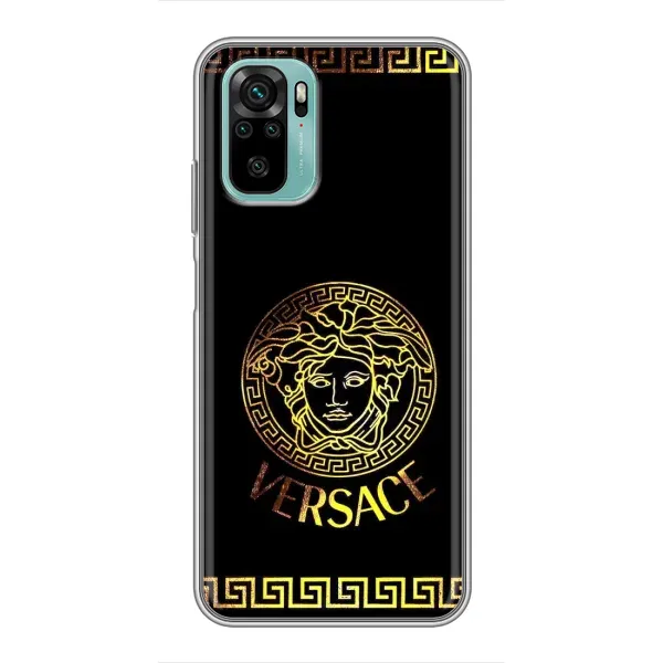 Чохол з принтом «Logo Versace» для Xiaomi Redmi Note 10 5G