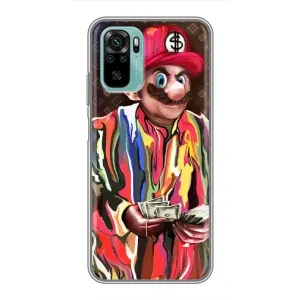 Бренднові Чохли для Xiaomi Redmi Note 10 5G - (PREMIUMPrint) (Mario LV)